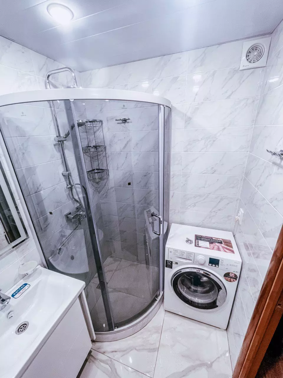 Фото ремонта ванной комнаты на Шипиловской